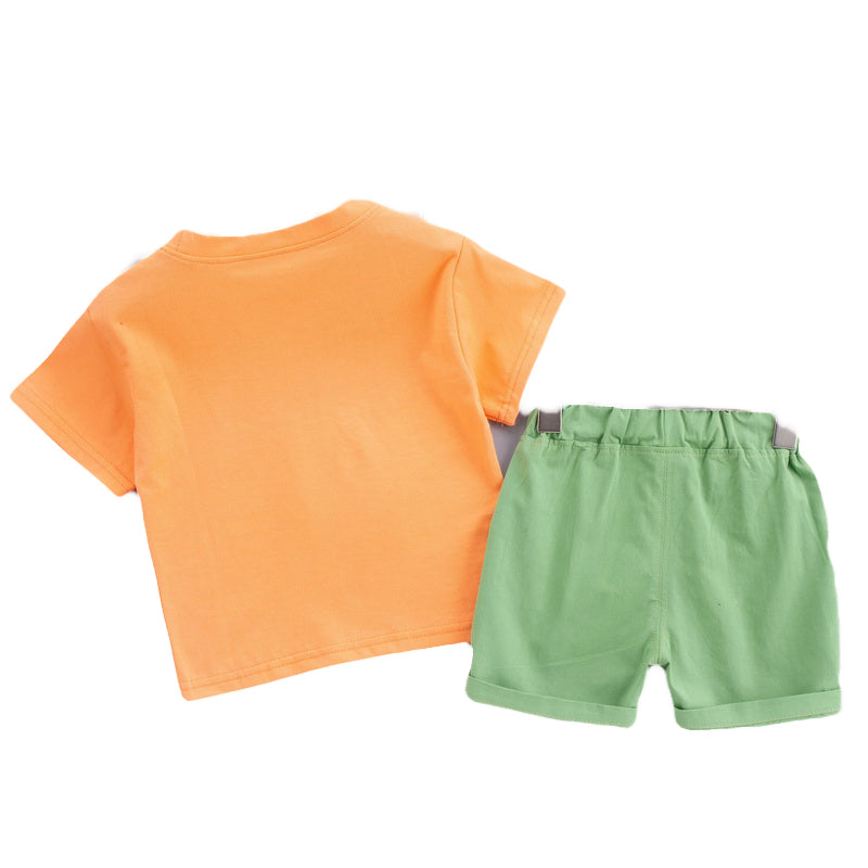 Kids Printed Pure Cotton Clothing Set