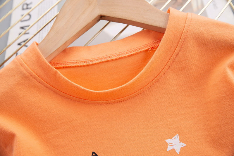 Kids Printed Pure Cotton Clothing Set