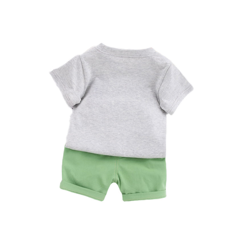Kids Printed Pure Cotton Clothing Set