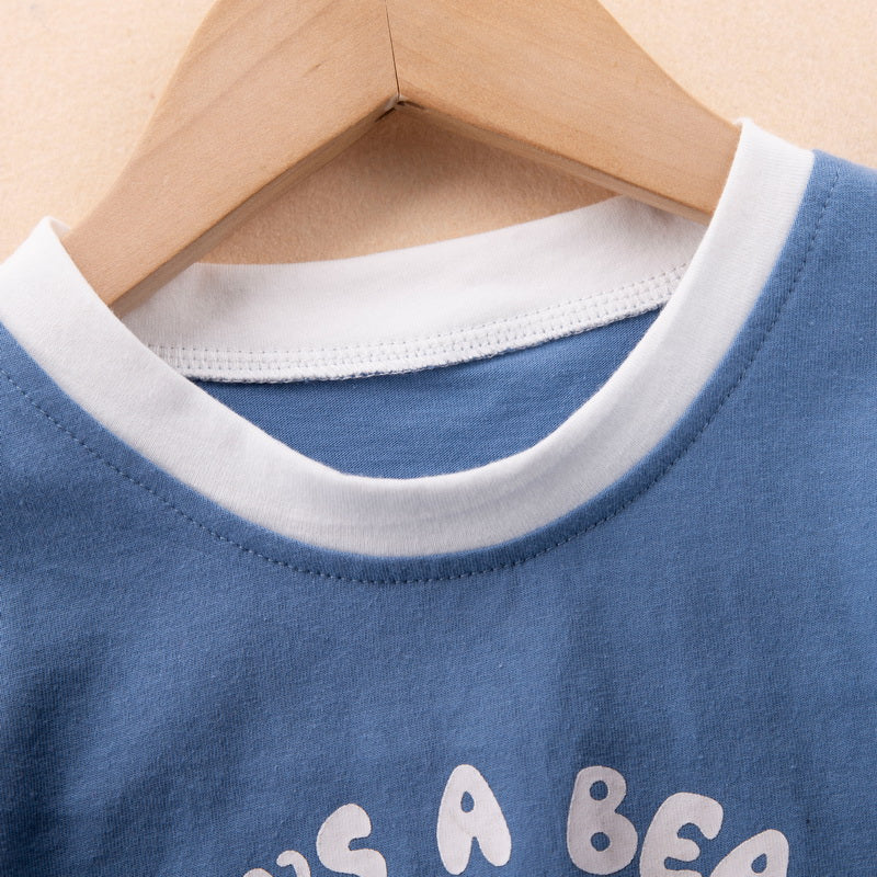 Kids Printed Pure Cotton Clothing Set