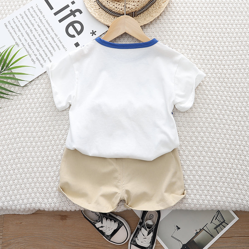 Kids Printed Pure Cotton Clothing Set