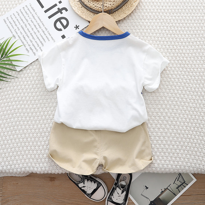 Kids Printed Pure Cotton Clothing Set