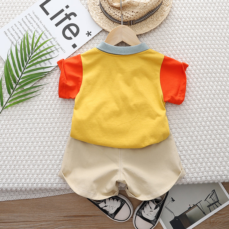 Kids Printed Pure Cotton Clothing Set