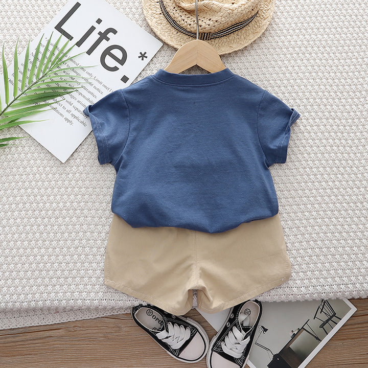 Kids Printed Pure Cotton Clothing Set