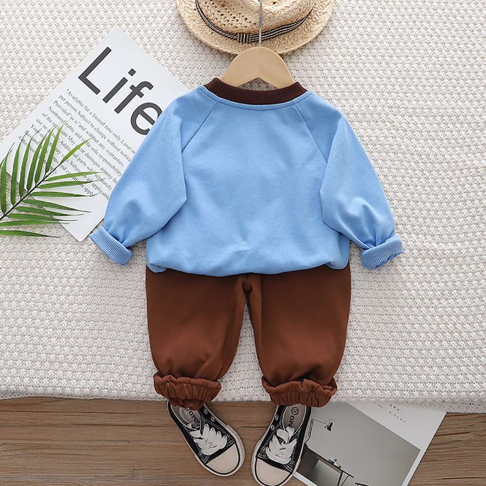 Boys Printed Pure Cotton T-shirt with Capris