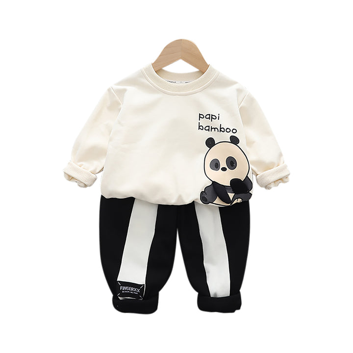 Boys Printed Pure Cotton T-shirt With Capris
