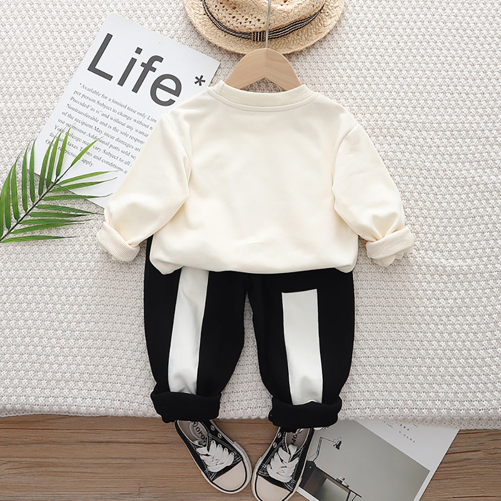 Boys Printed Pure Cotton T-shirt With Capris