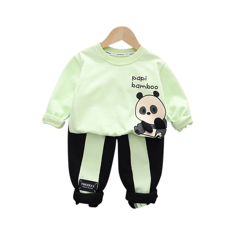 Boys Printed Pure Cotton T-shirt with Capris