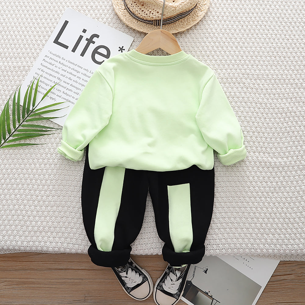 Boys Printed Pure Cotton T-shirt with Capris