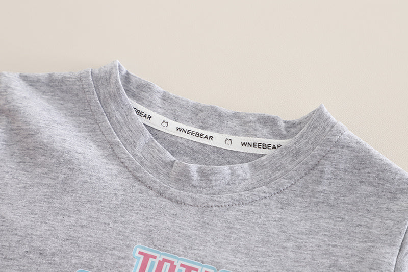Unisex Kids Printed T-shirt With Shorts