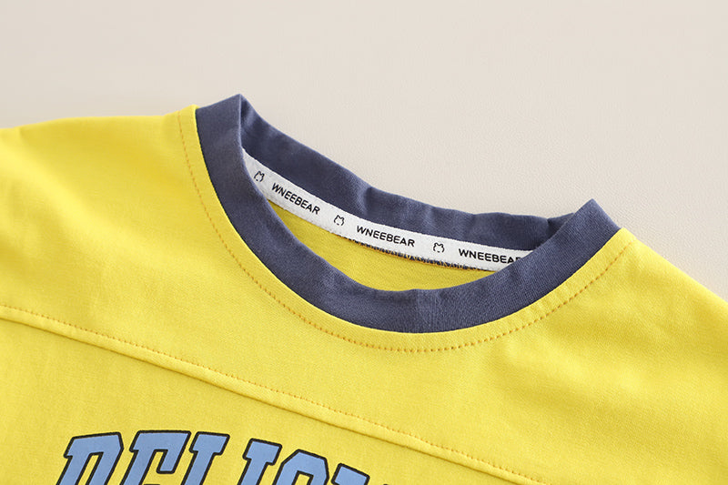 Boys Printed T-shirt with Shorts