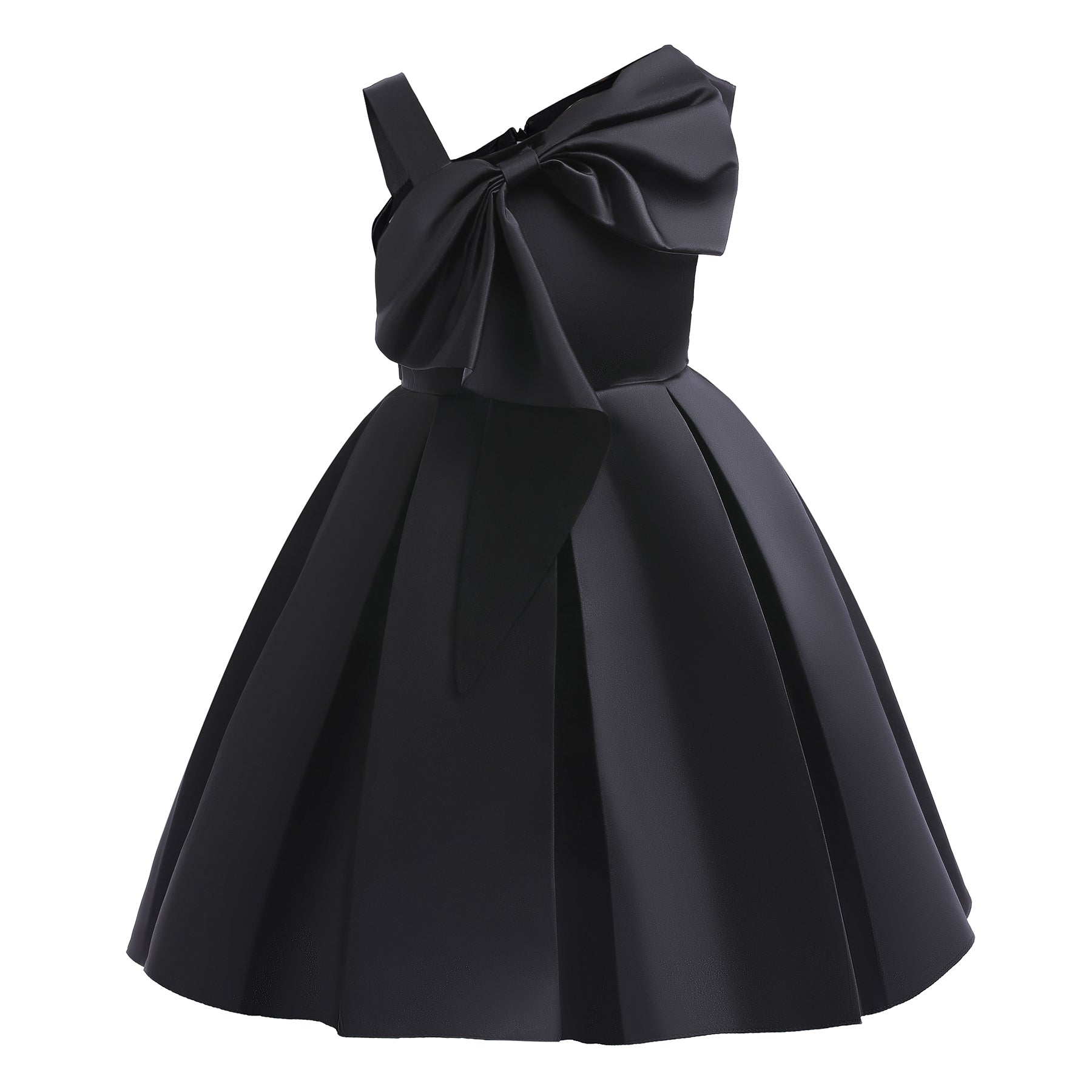 Shoulder Straps Sleeveless Fit & Flare Dress