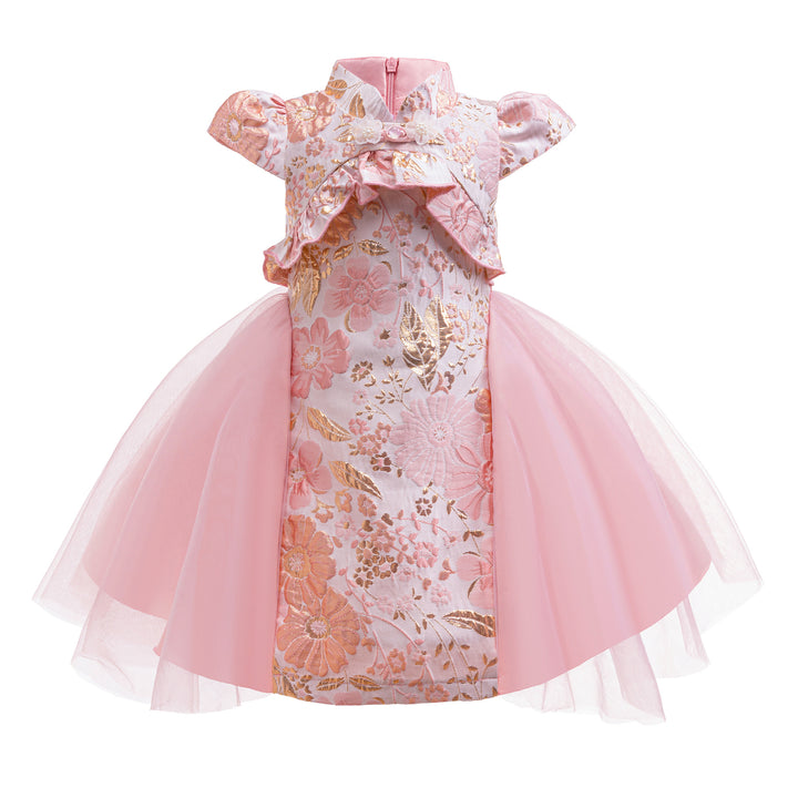 Floral Print A-Line Dress