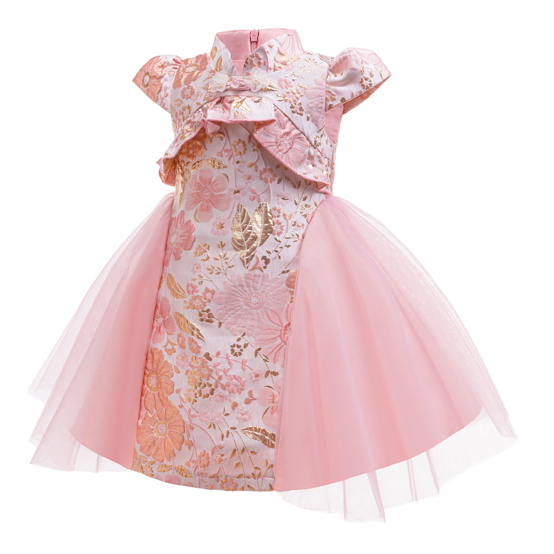 Floral Print A-Line Dress