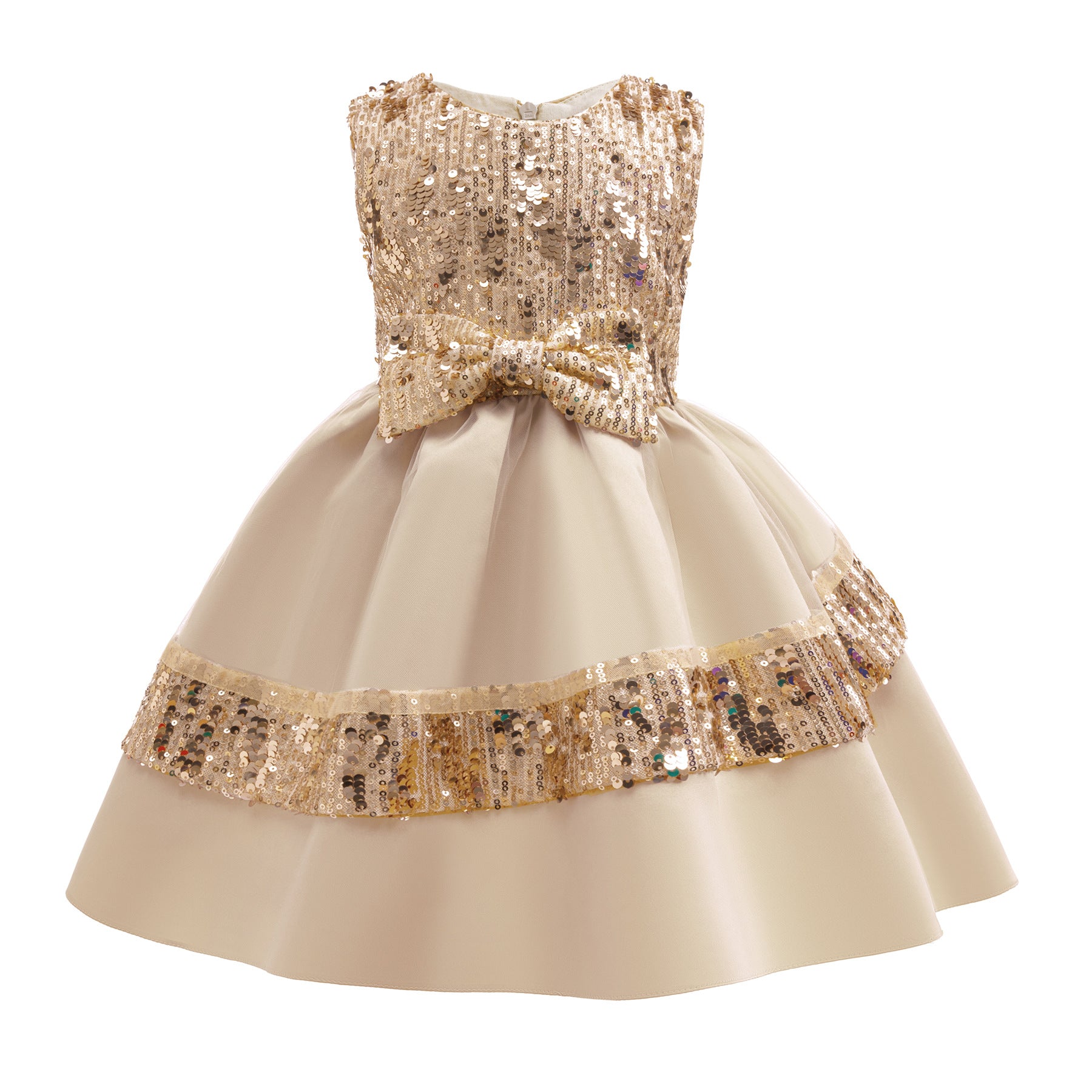 Embellished Balloon Dress