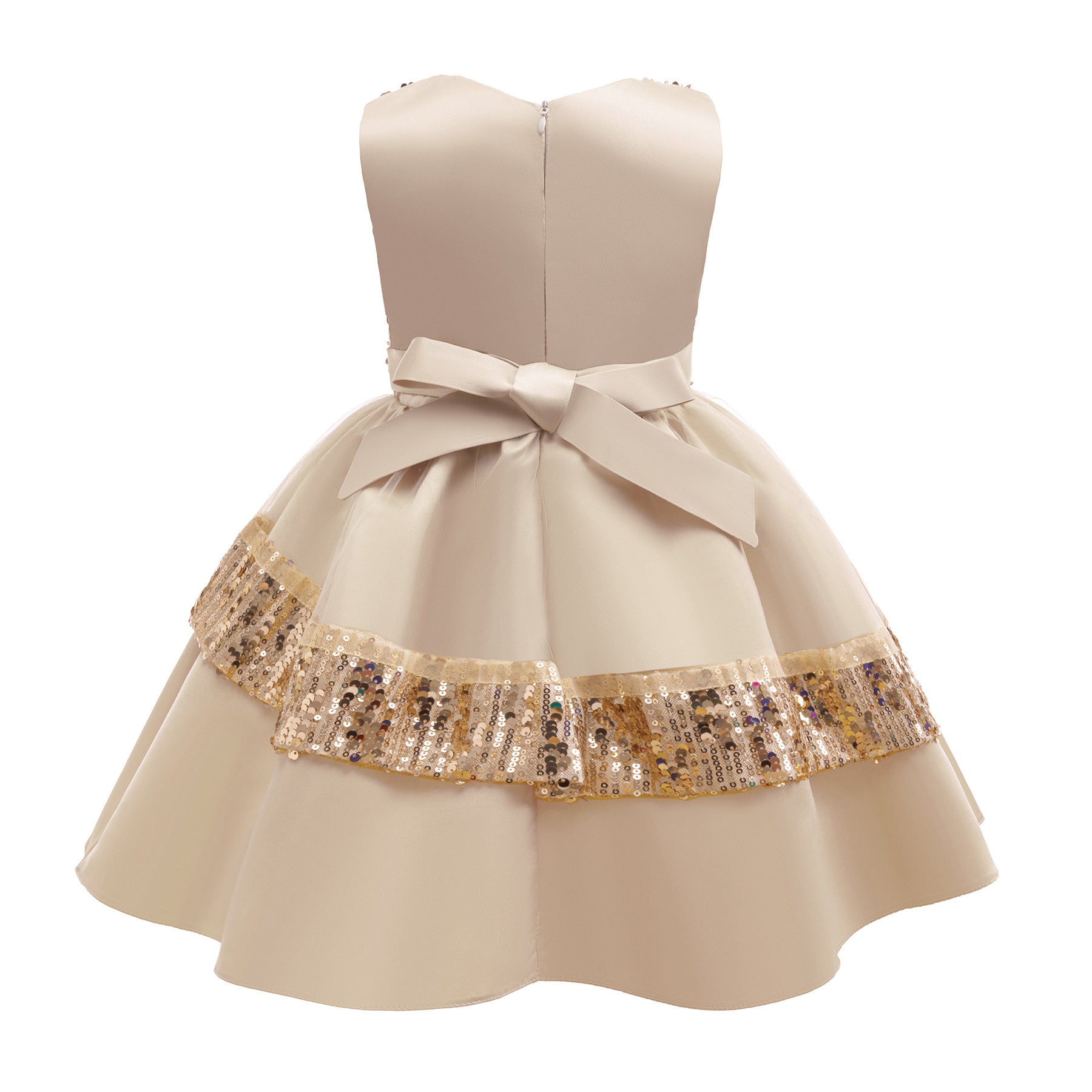 Embellished Balloon Dress