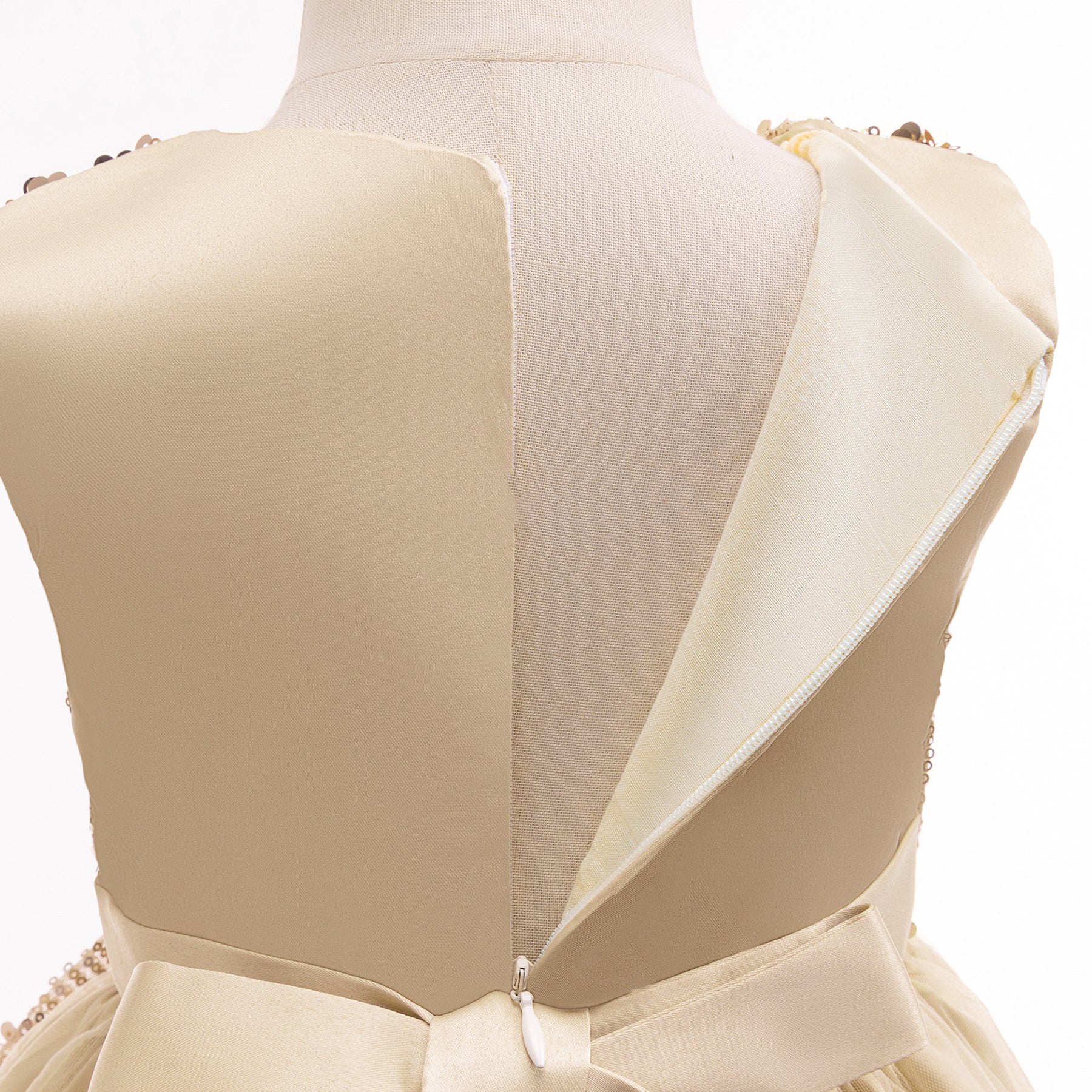 Embellished Balloon Dress