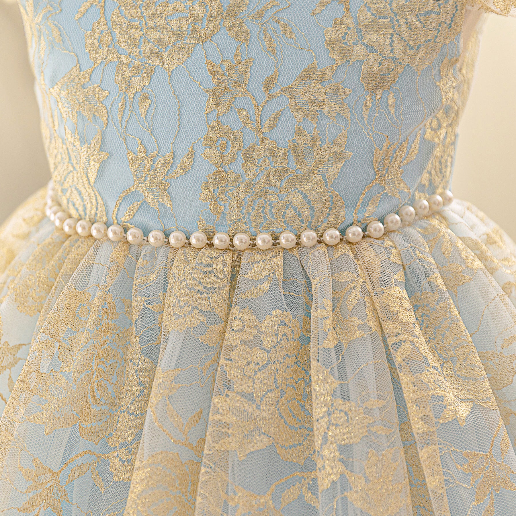 Girls Applique Balloon Dress