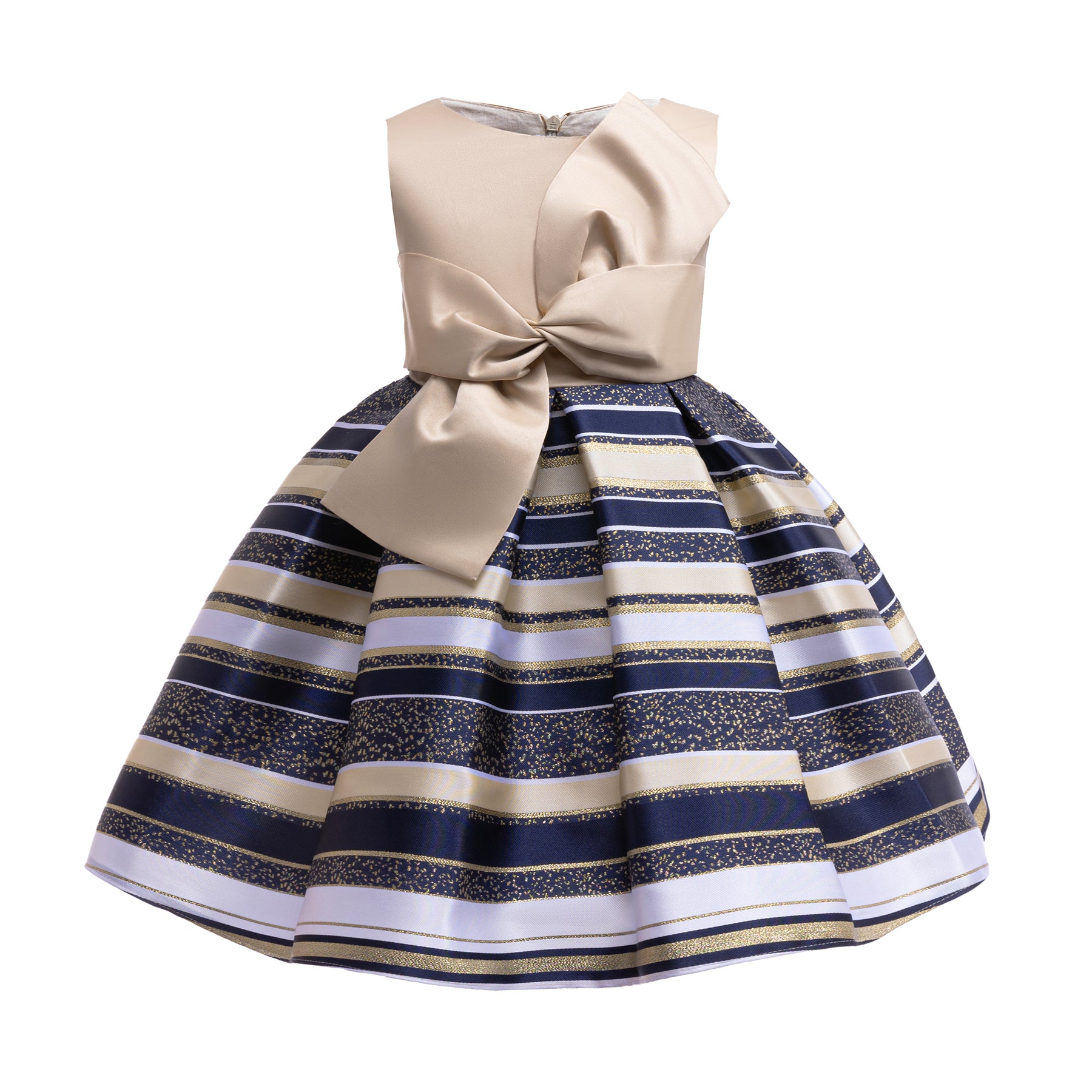 Girls Applique Balloon Dress