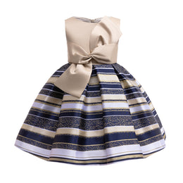 Girls Applique Balloon Dress