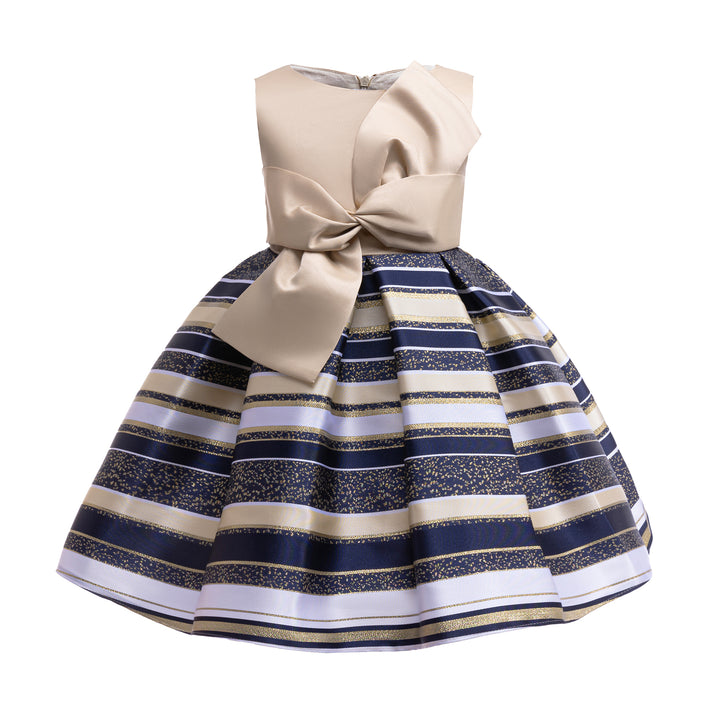 Girls Applique Balloon Dress