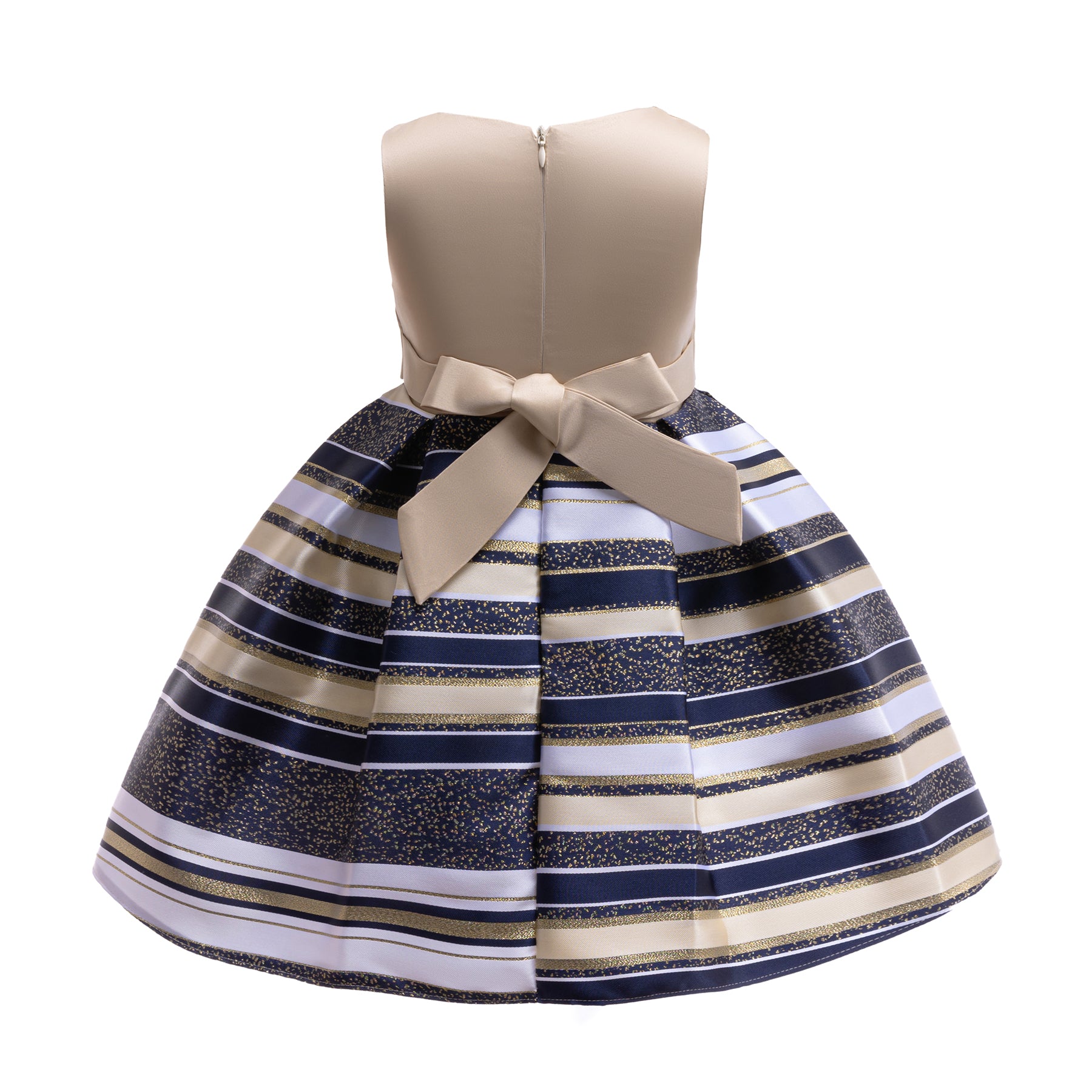 Girls Applique Balloon Dress