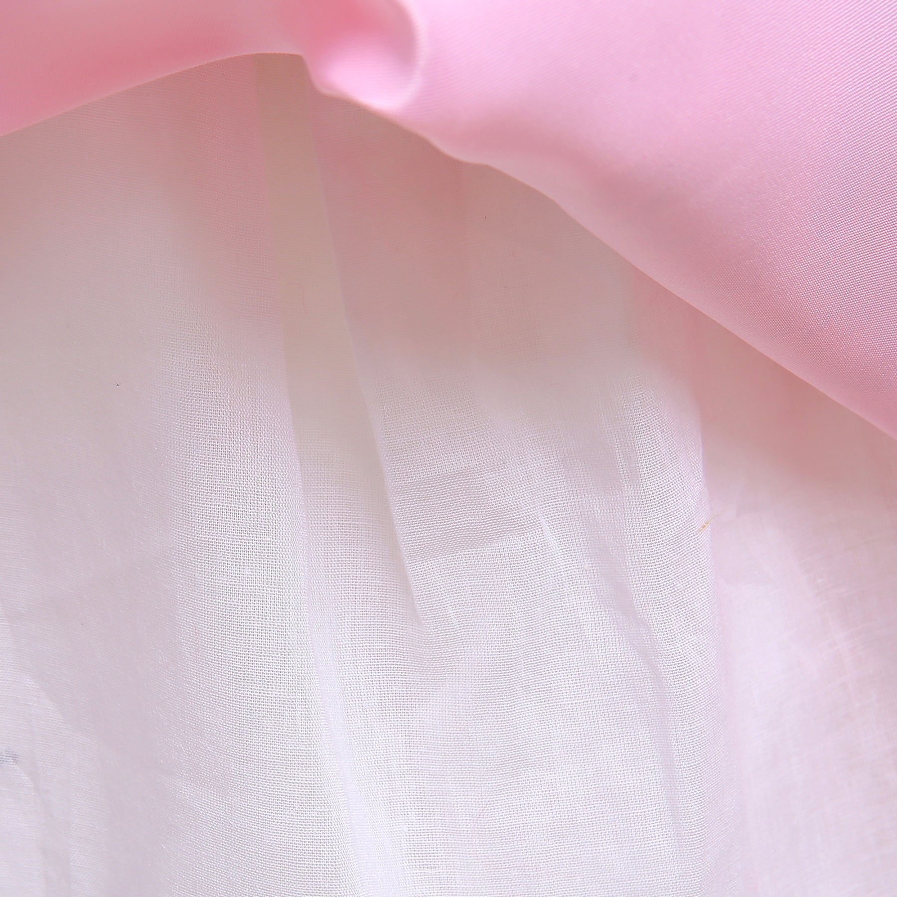Girls Pink Floral Printed Flutter Sleeves Layered Bow Cotton Fit & Flare Dress