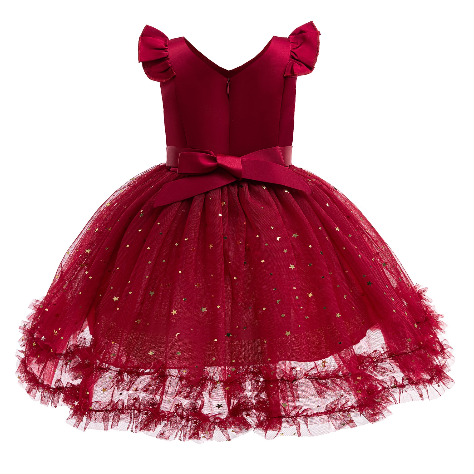 Applique Balloon Dress
