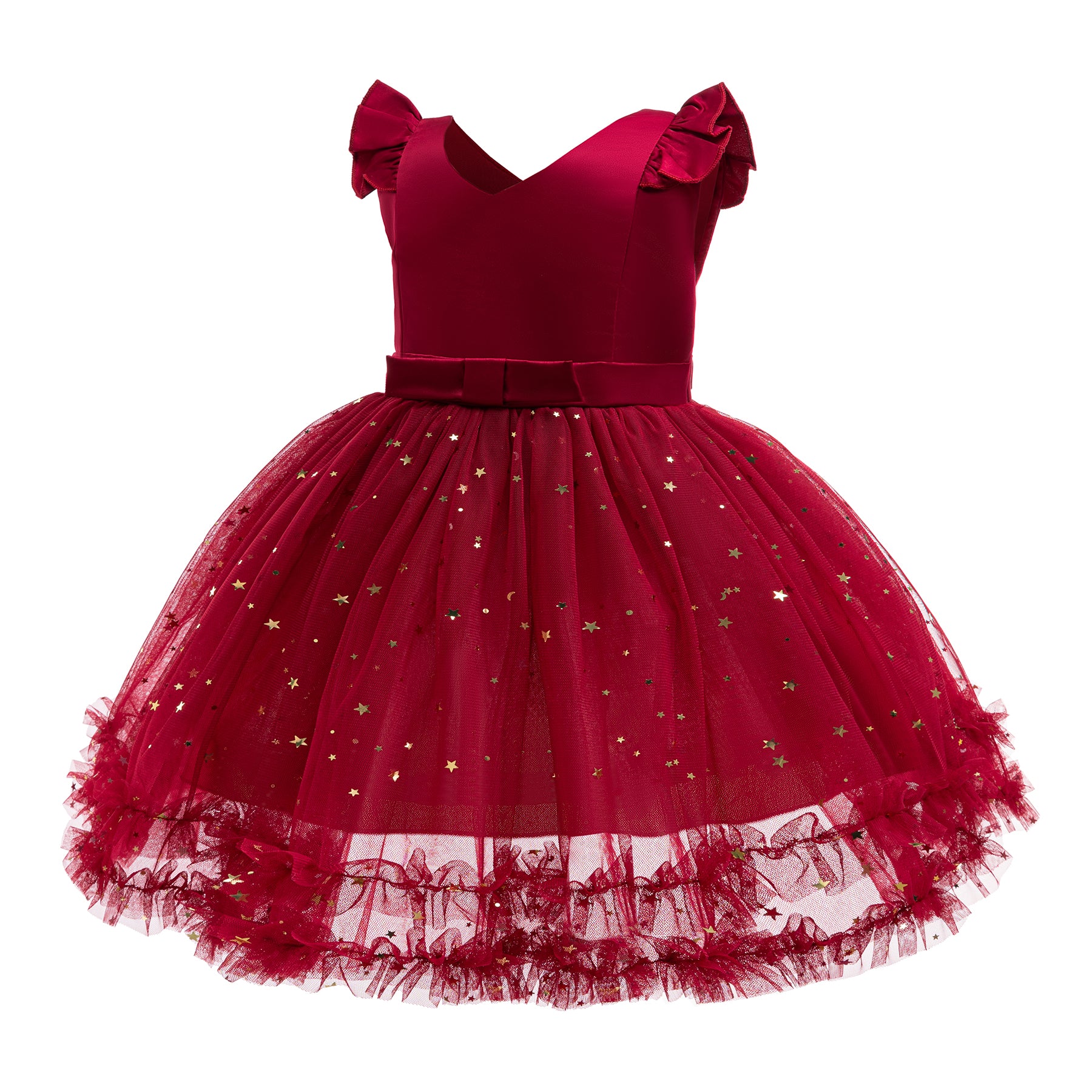 Applique Balloon Dress