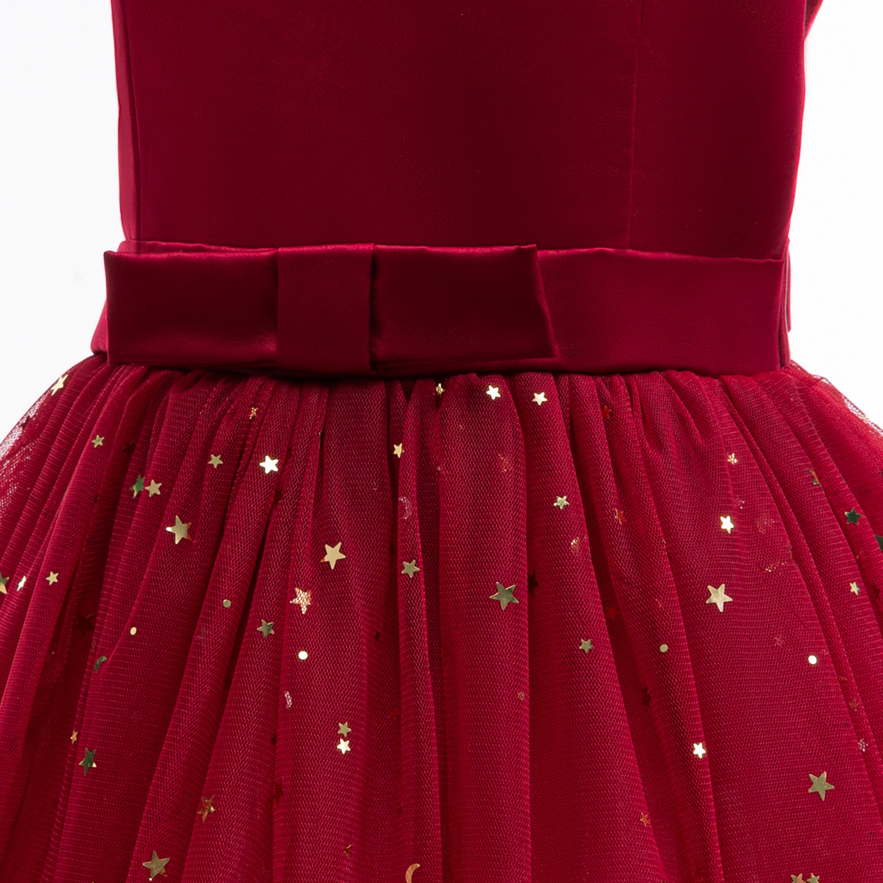 Applique Balloon Dress