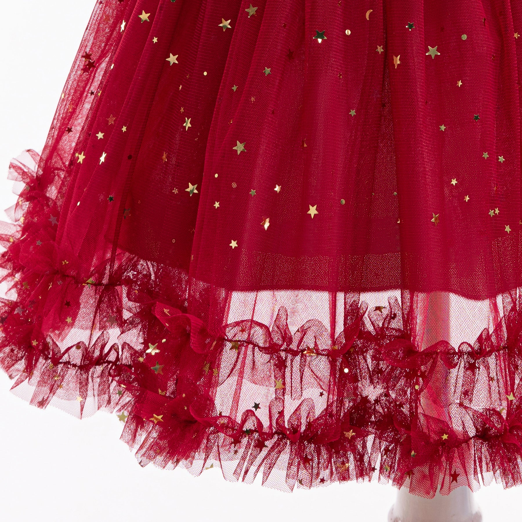 Applique Balloon Dress