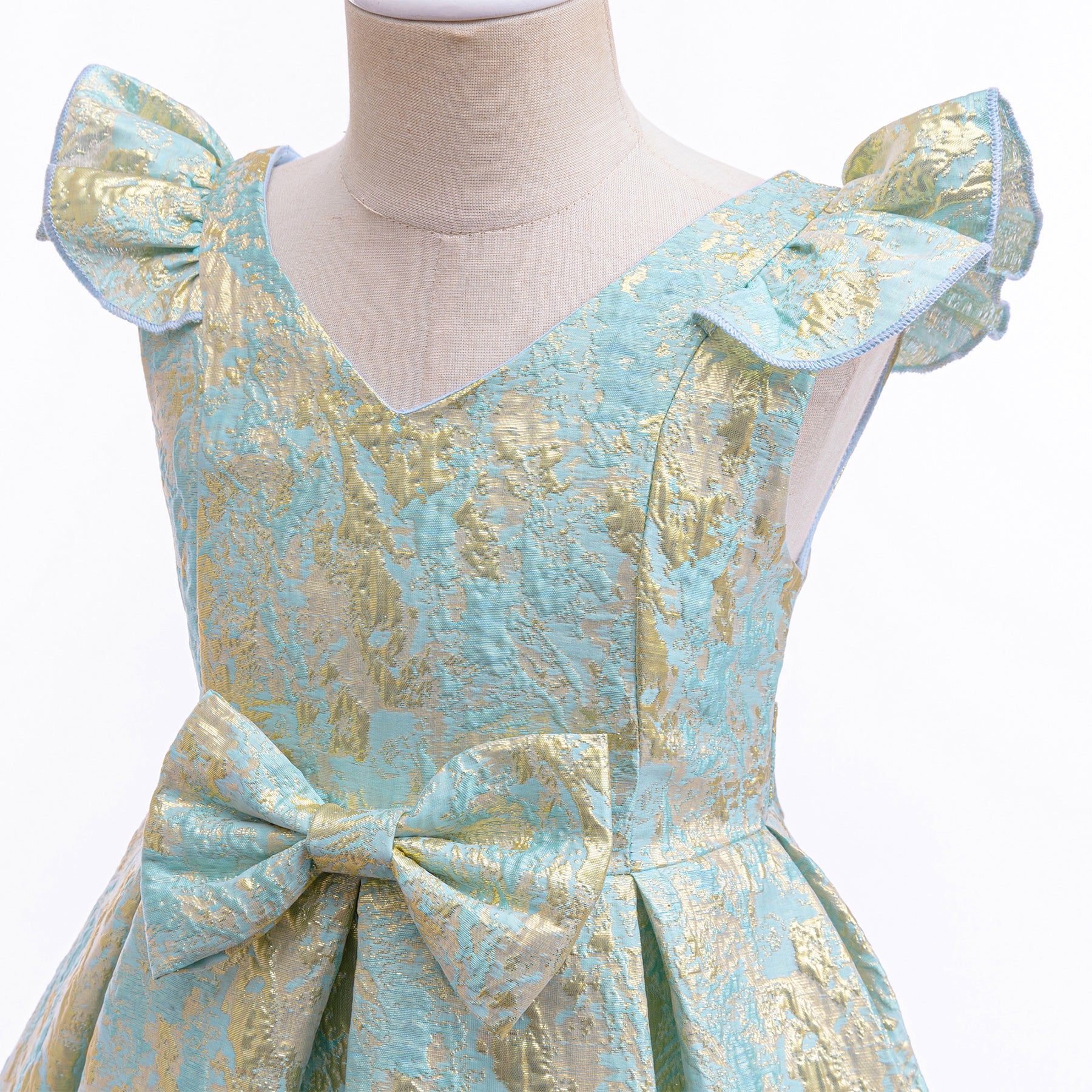Girls Fit & Flare Midi Dress