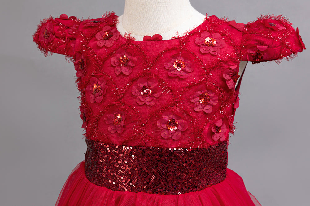 Girls Embellished Gown Maxi Dress