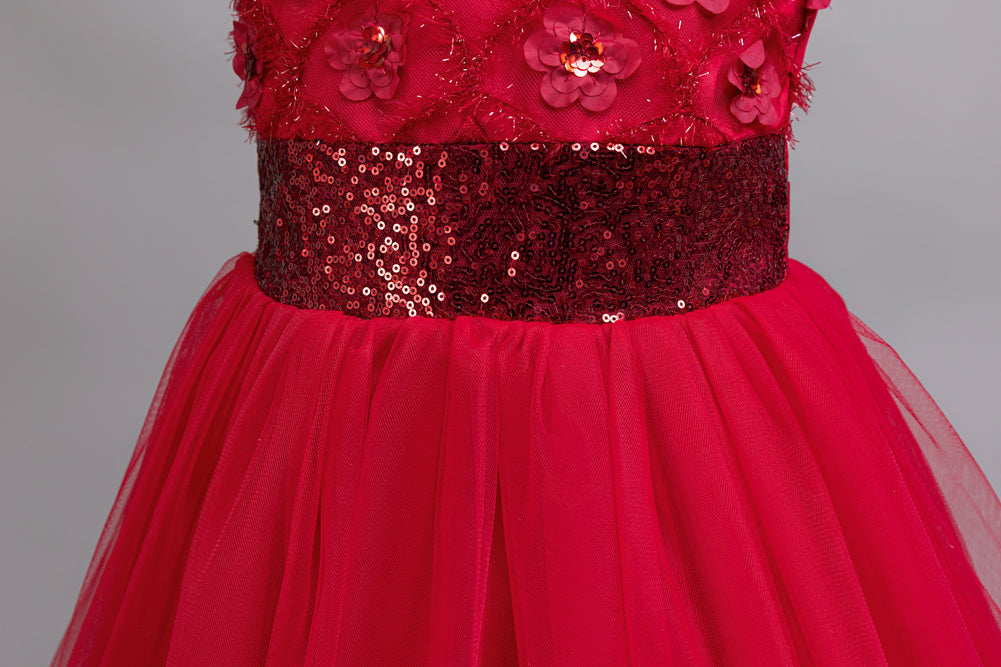 Girls Embellished Gown Maxi Dress