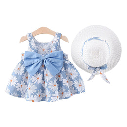 Floral Printed Choker Neck A-Line Mini Dress