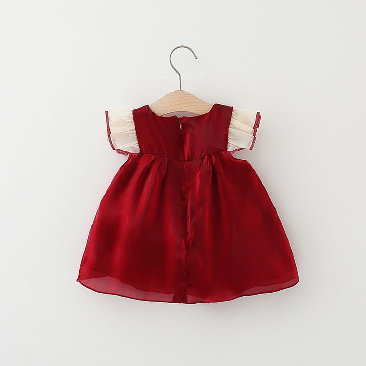 Girls A-Line Mini Dress