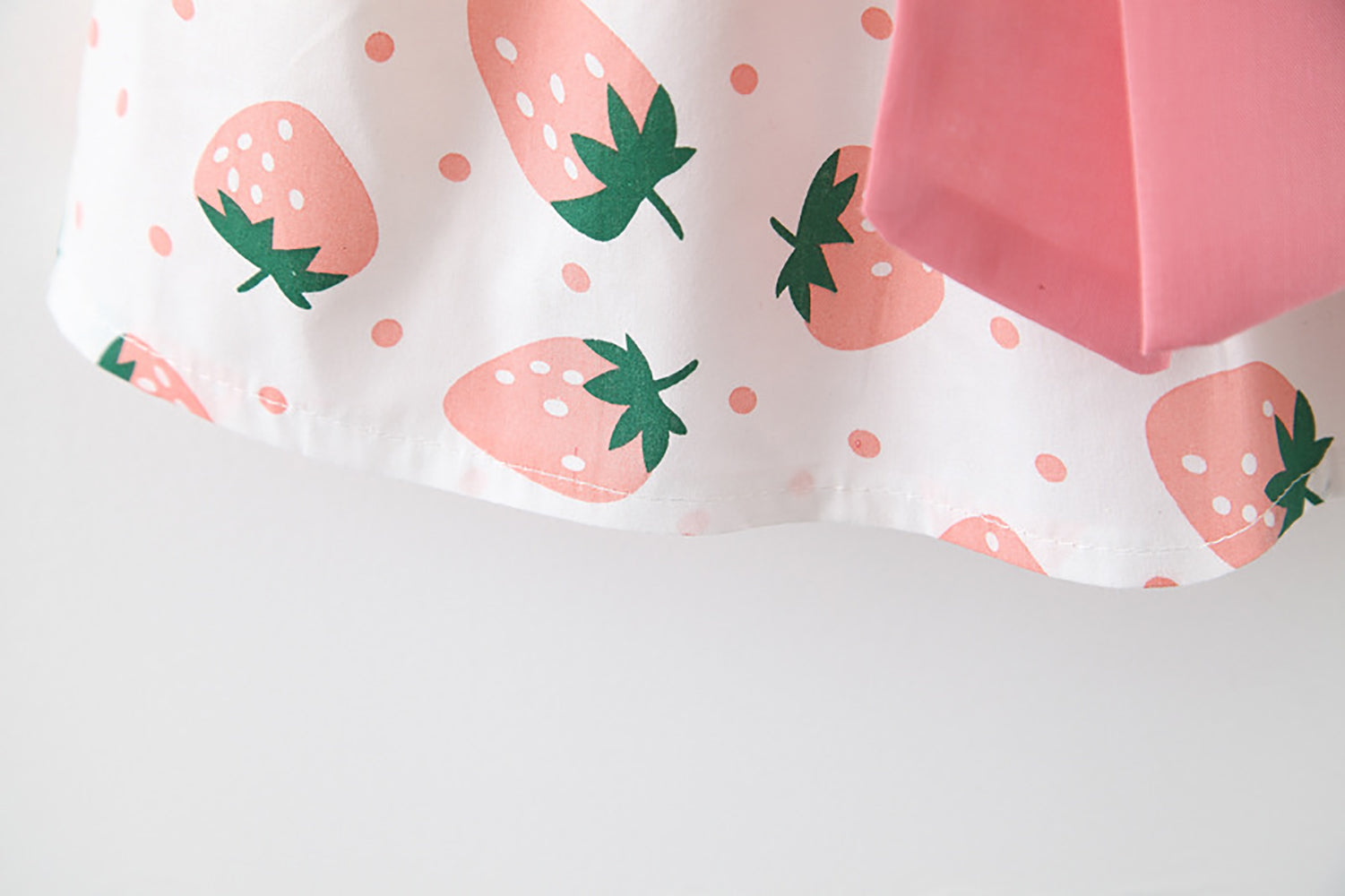 Girls Printed A-Line Mini Dress With Hat