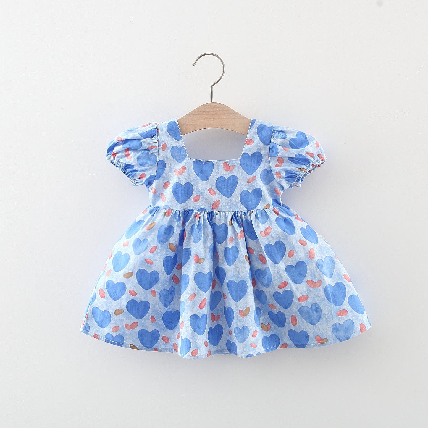 Girl Ethnic Motifs Print A-Line Mini Dress