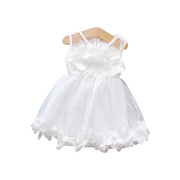 Solid A-Line Mini Dress