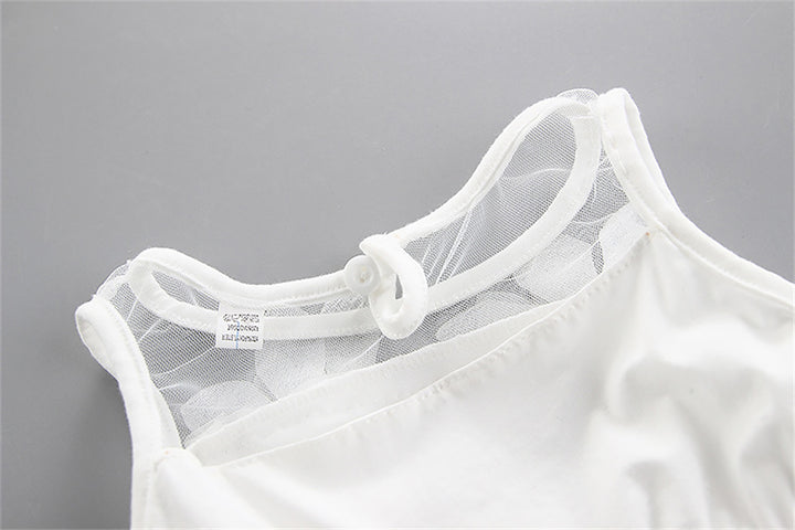 Solid A-Line Mini Dress