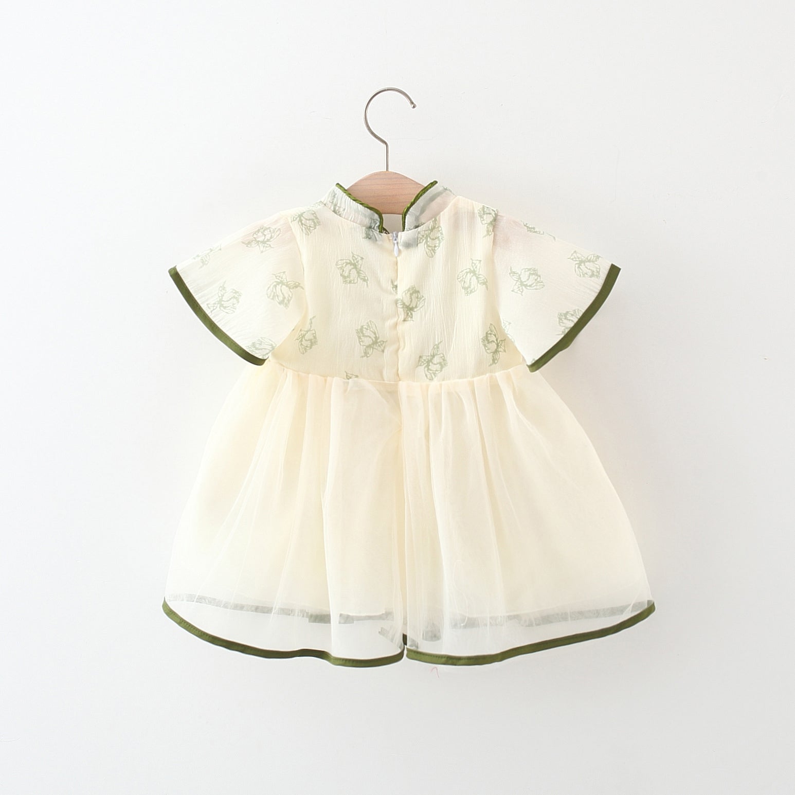 Girls Printed Fit and Flare Dress