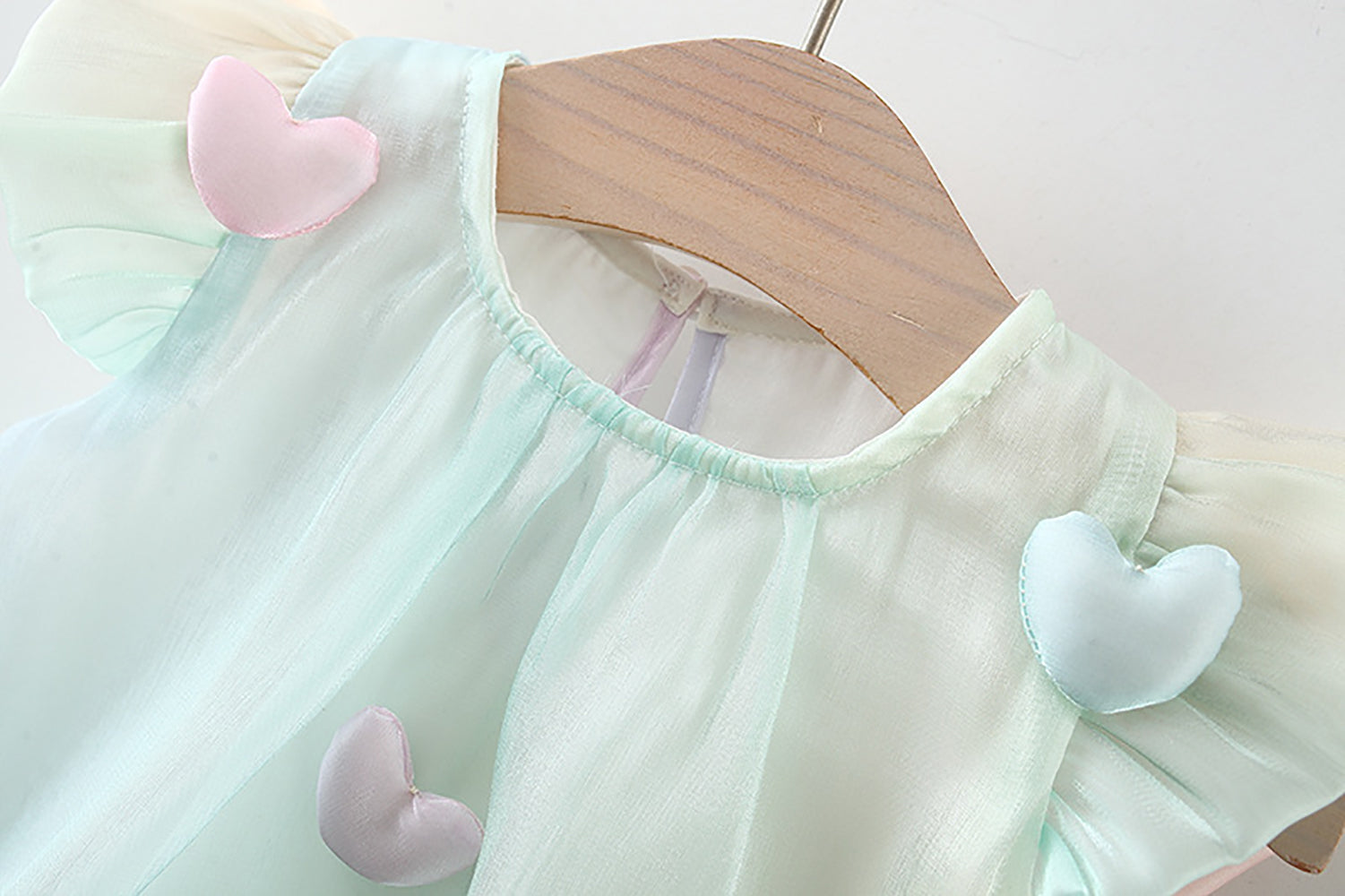 Girls Print Balloon Dress