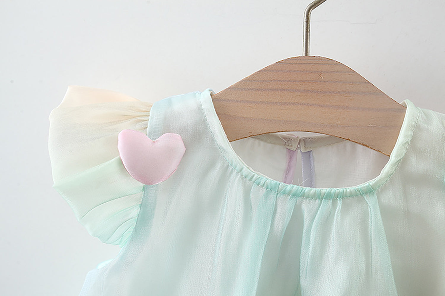 Girls Print Balloon Dress
