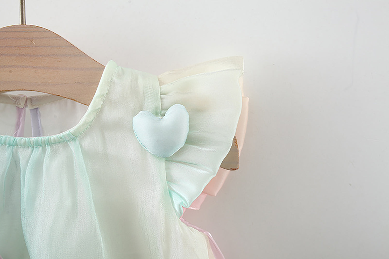Girls Print Balloon Dress