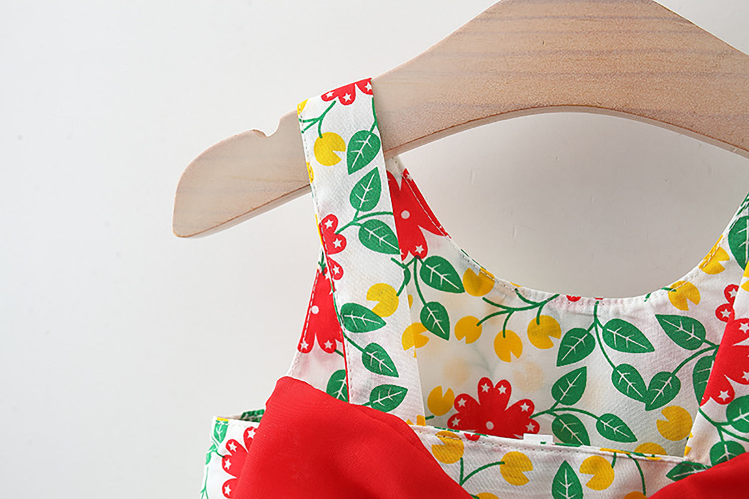 Girls Floral Printed A-Line Dress
