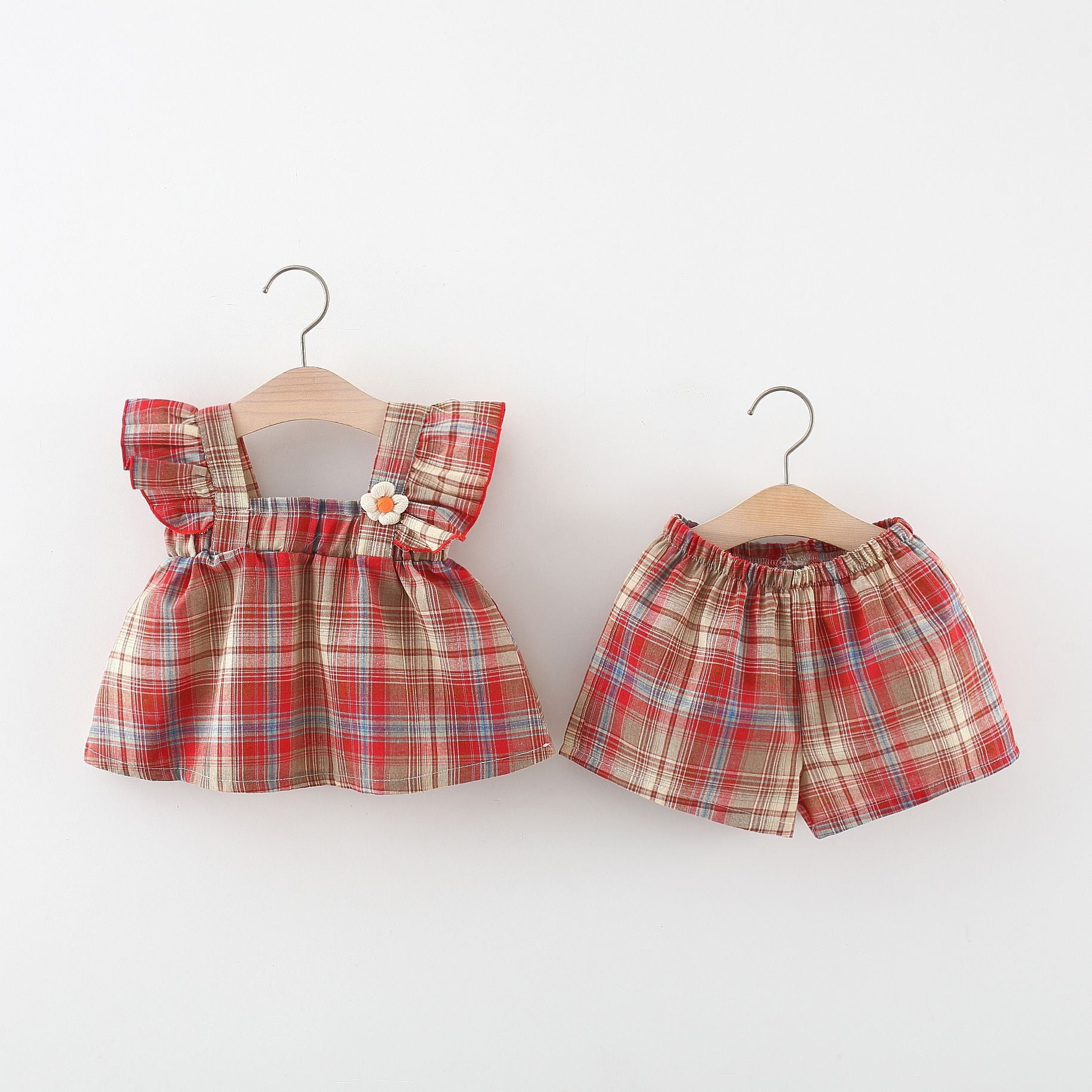 Girls Printed Top with Shorts