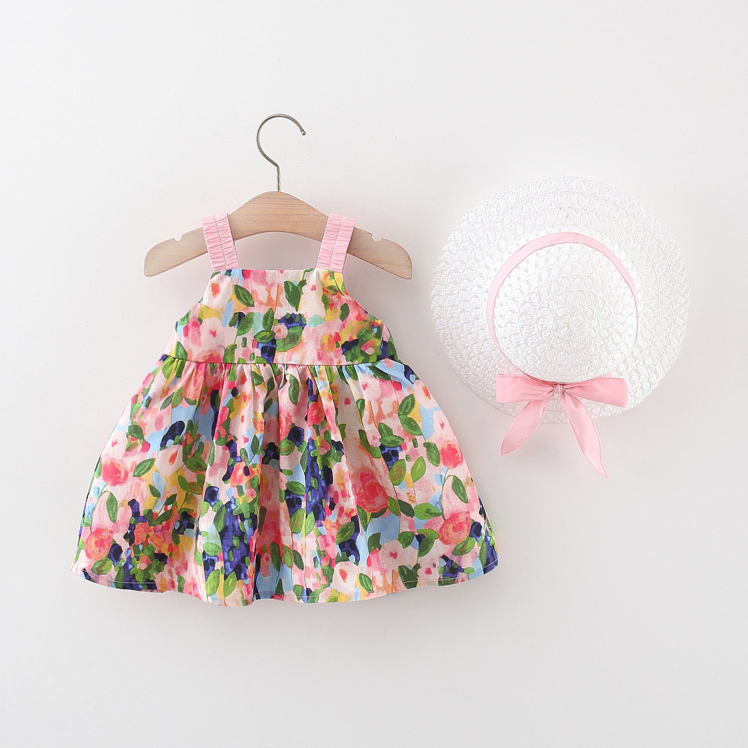 Print A-Line Mini Dress