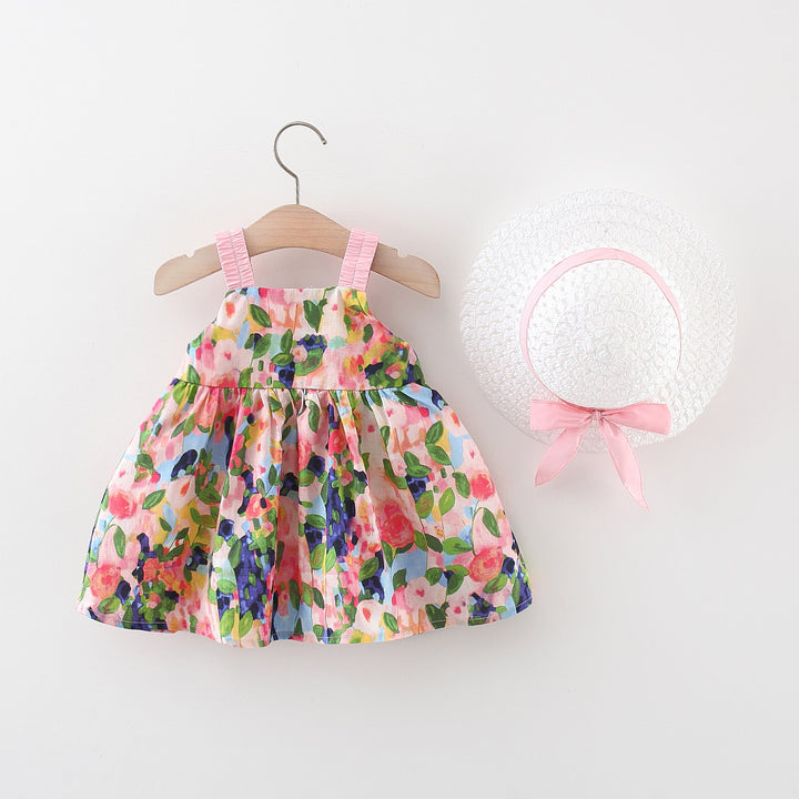 Print A-Line Mini Dress