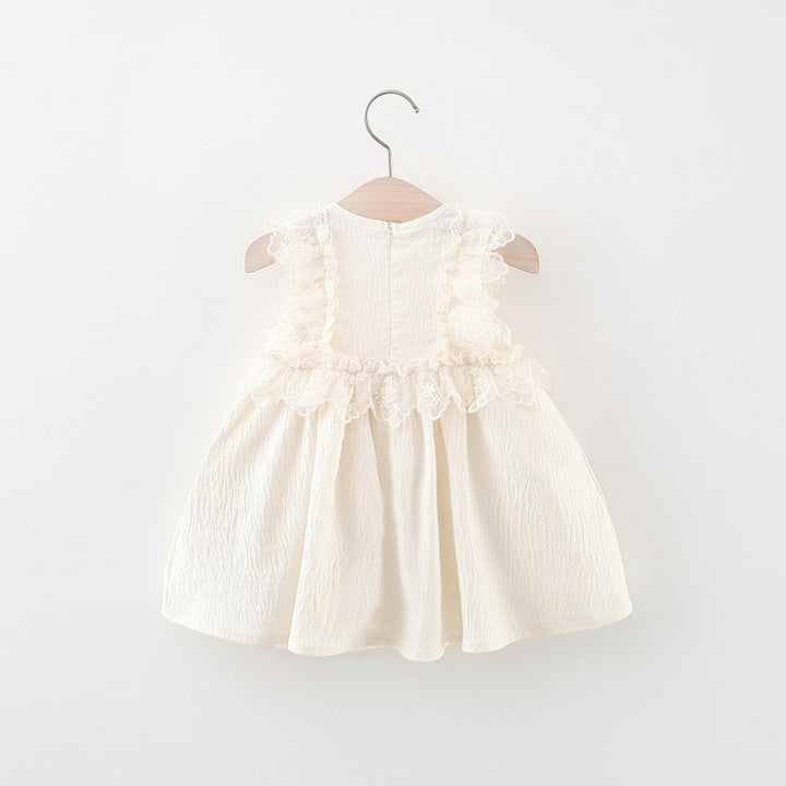 Solid A-Line Dress