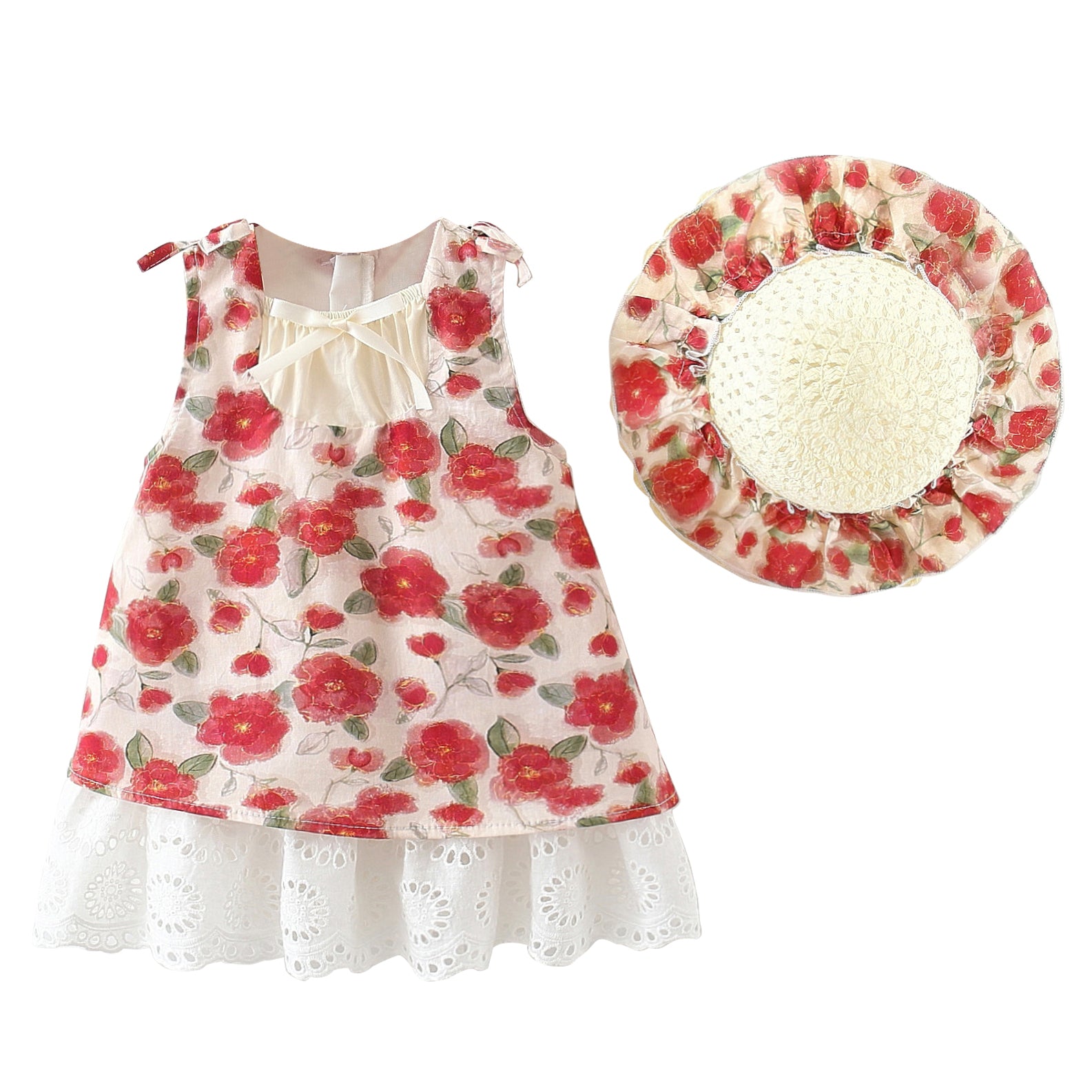 Floral Print Fit & Flare Mini Dress